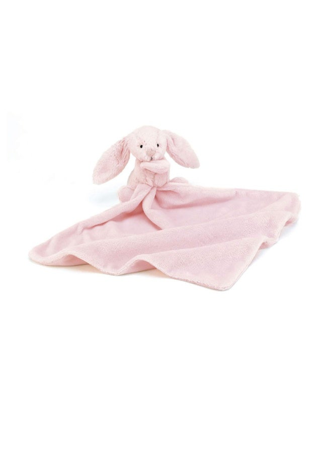 Bashful Bunny Soother Security Blanket  Pink