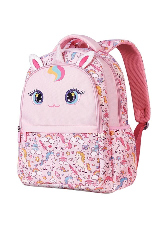Kids 16 Inch School Bag Unicorn - Pink