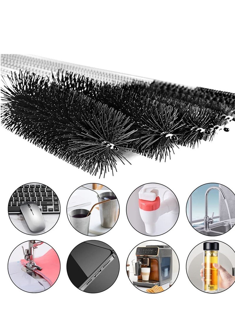 Kettle Spout Brush Teapot Nozzle Brush Set Bottle Tube Brush Pipe Cleaner Glasses Straw Coffee Machine Cleaning Brushes - 12 Pcs