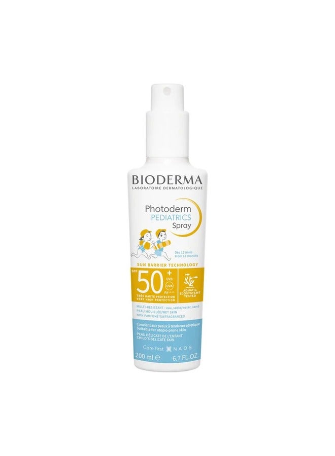 Photoderm Pediatrics Spray Sun Barrier Technology SPF 50+ UVA/UVB, 200 ml