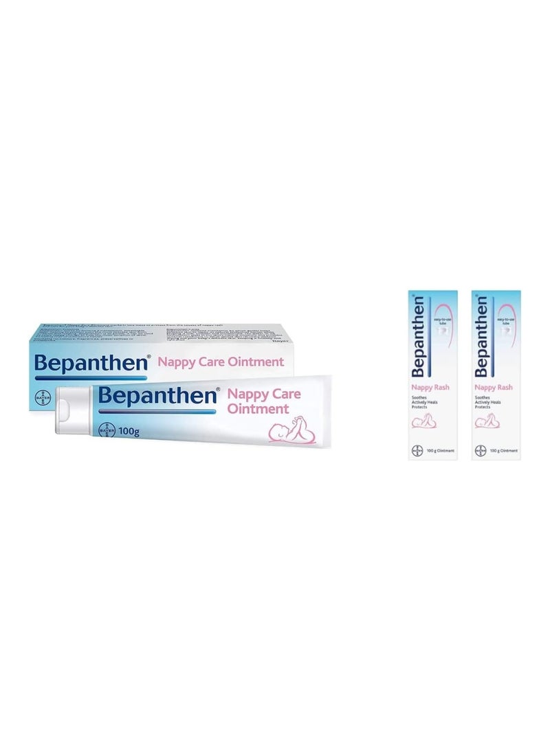 Diaper Nappy Care Ointment 100G - Pack Of 2