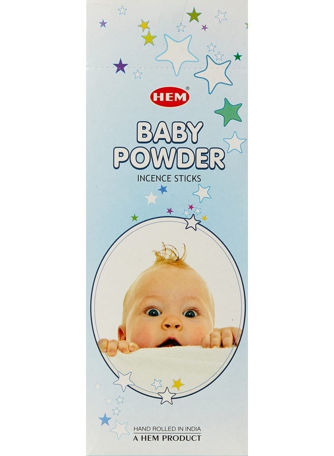 Baby Powder - 120 Sticks - Hem Incense