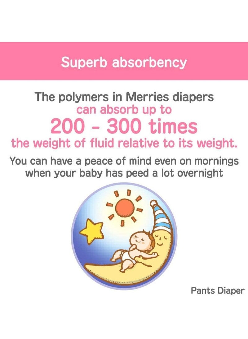 Diapers Merries  Air Through Pants