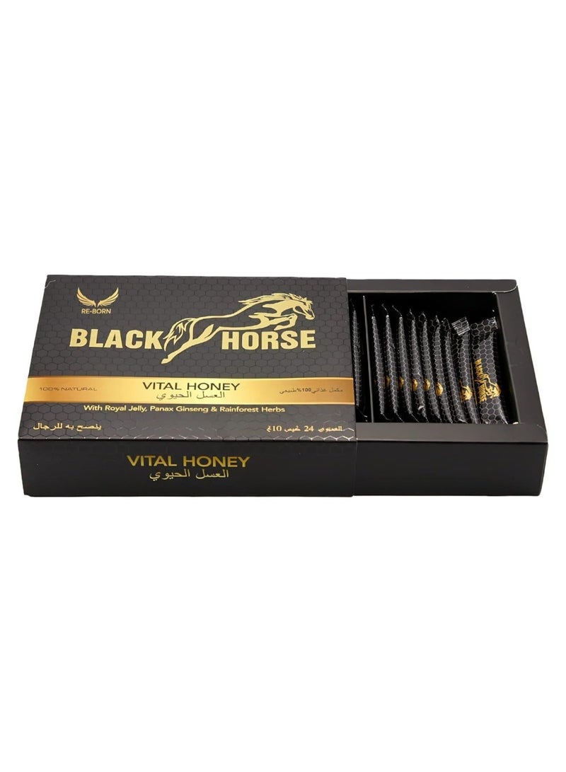 Black Horse Vital Honey 10 GM X 24 PC