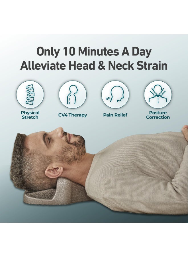 Head Nap Pillow Cervical Traction Pillow For Physical Therapy Sessions At Home