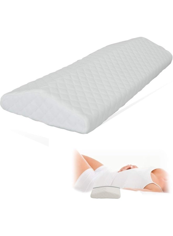 Pep Step Cooling Gel Lumbar Support Pillow For Sleeping Memory Foam Thickest 3” Cushion In Bed Support Cushion Pregnant Woman