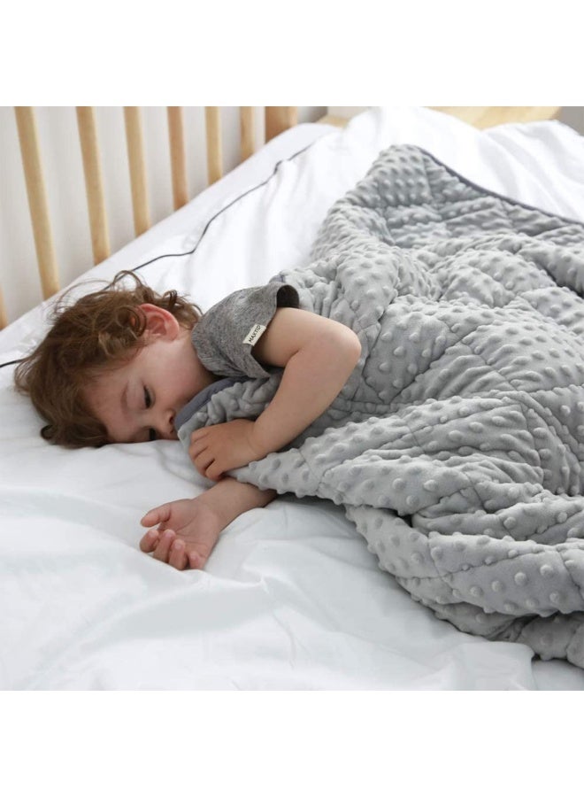 Weighted Blanket For Kids 5Lbs 36X48 Toddler Heavy Blanket Innovative One Piece Design For Boys And Girls