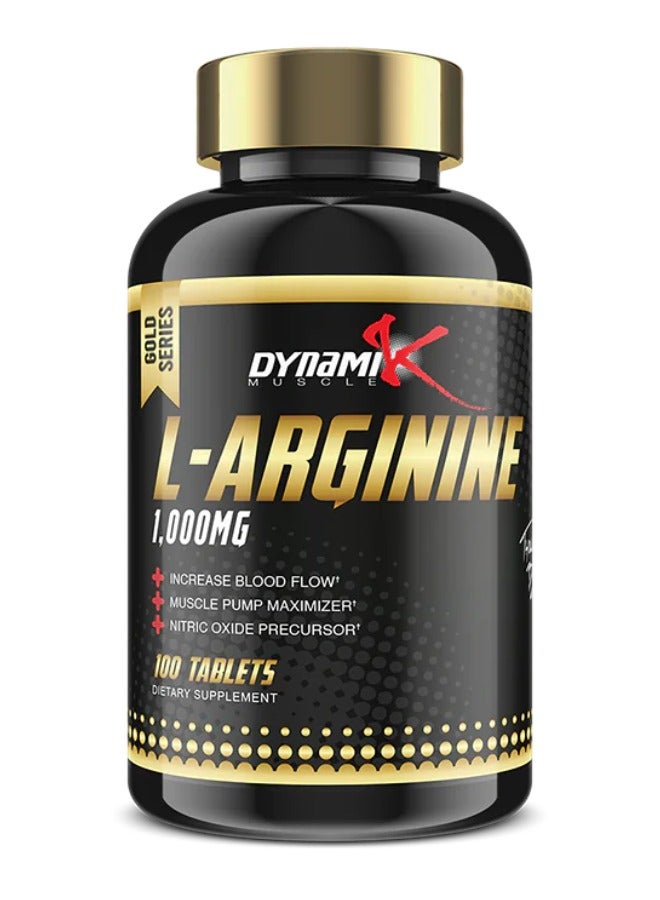L-Arginine 1000MG Gold Series  100 Tablets