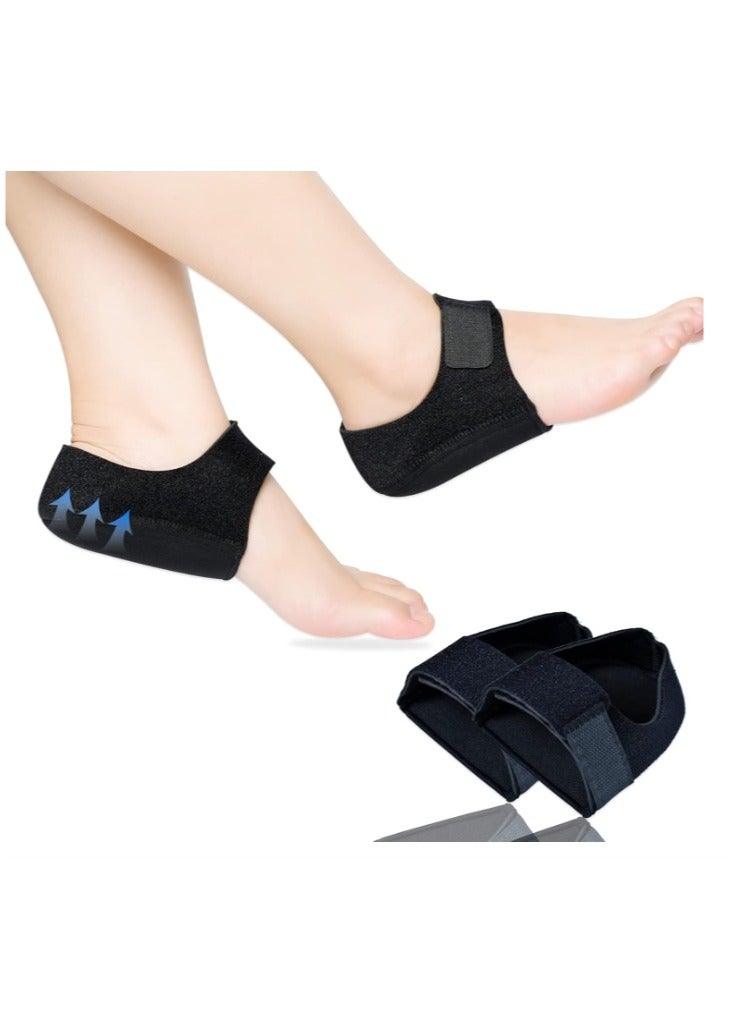 Plantar Fasciitis Socks with Arch Support Heel Protector for Plantar Fasciitis and Heel Pain Relief, Achilles Tendinitis, Dry Cracked Heels, Cushioned Heel Cups for Men & Women, 1 Pair