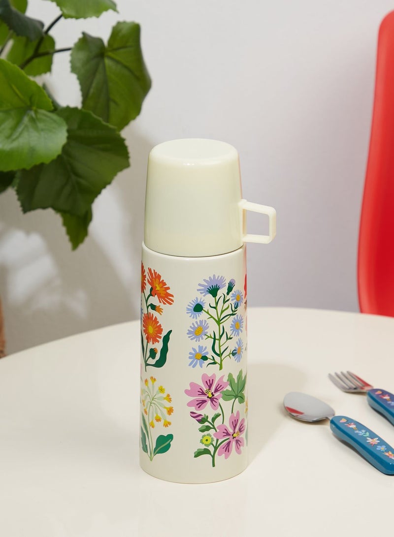 Wild Flowers Flask And Cup