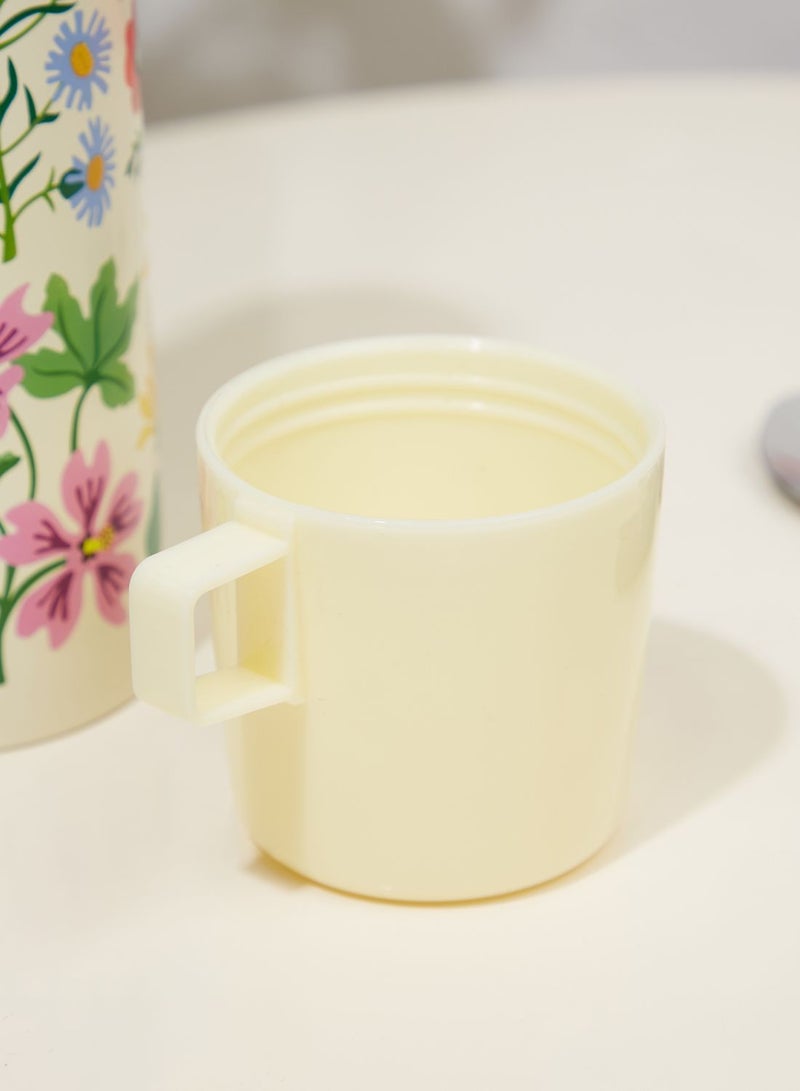 Wild Flowers Flask And Cup