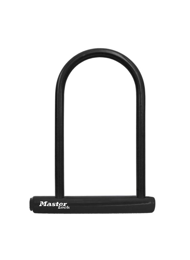 Master Lock 8170D U Lock Bike Lock With Key  1 Pack  6 1 8 In. Wide  Black  6-1 8 Inch U-Lock