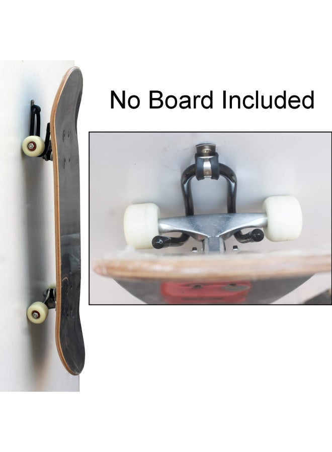 Skateboard Wall Hanger Wall Storage Clip Skateboard Wall Rack Wall Mount - for Skateboard and Longboard