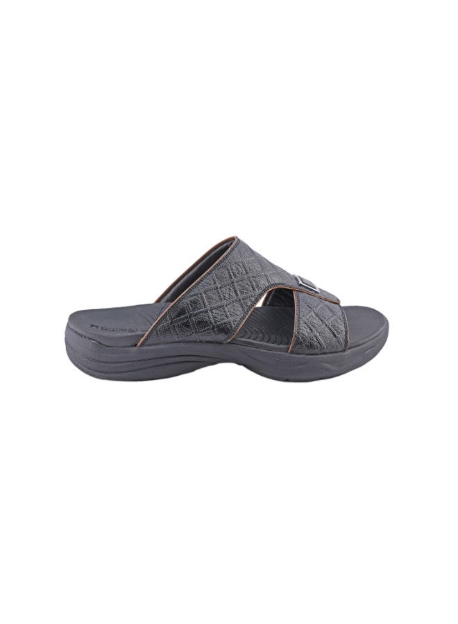 008-2929 Barjeel Uno Mens Arabic Sandals D197154 Black