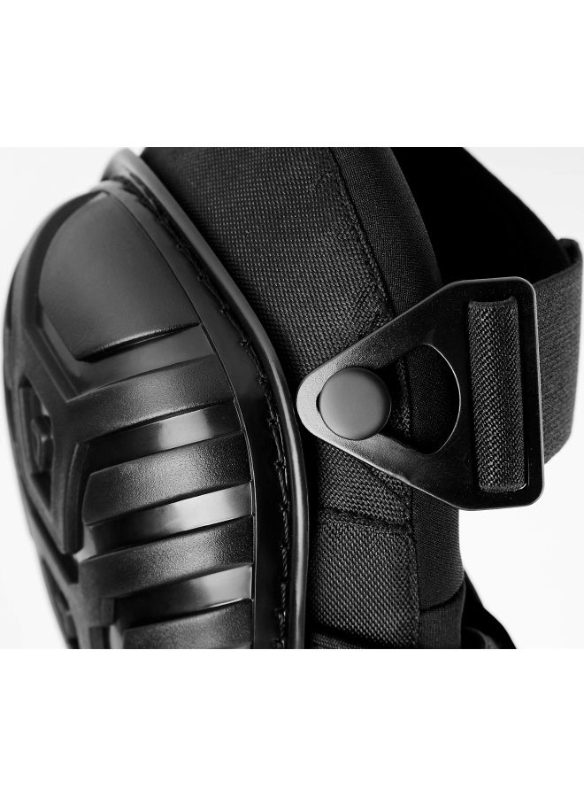 BalennzProfessional Knee Pads for Work - Heavy Duty Foam Padding Gel Construction Knee Pads with Strong Double Straps Comfortable Knee Protection for Indoor and Outdoor Use Knee High