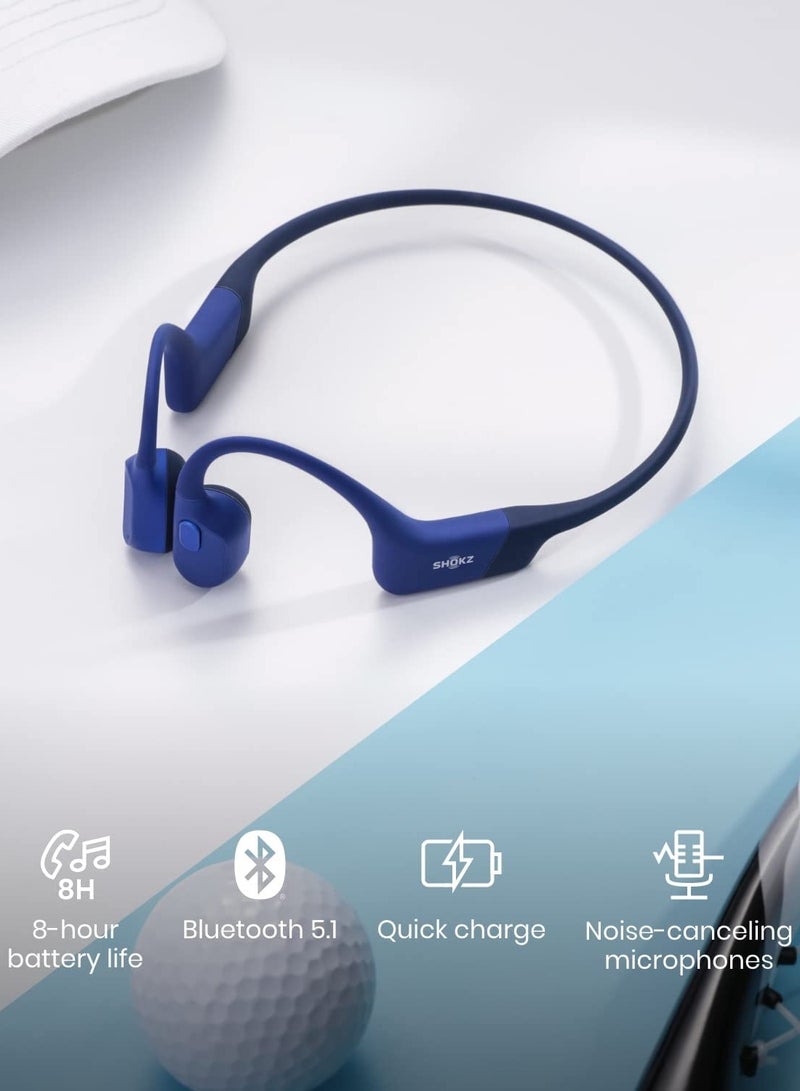 OpenRun (Mini) Sports Headphones For Workout Blue