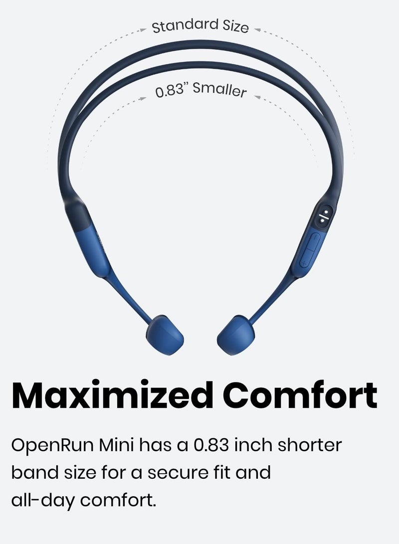 OpenRun (Mini) Sports Headphones For Workout Blue