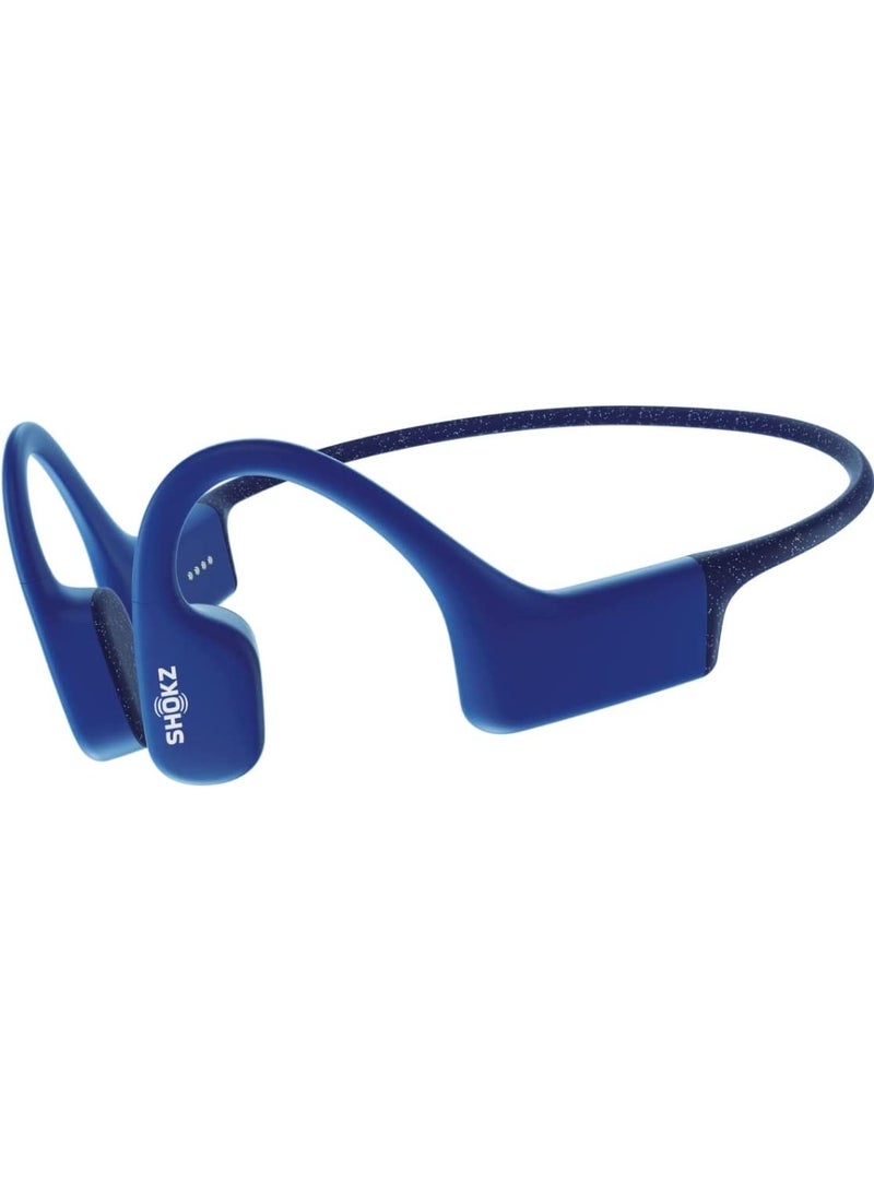 Openswim - Bone Conduction Open-Ear MP3 Swimming Headphones Blue