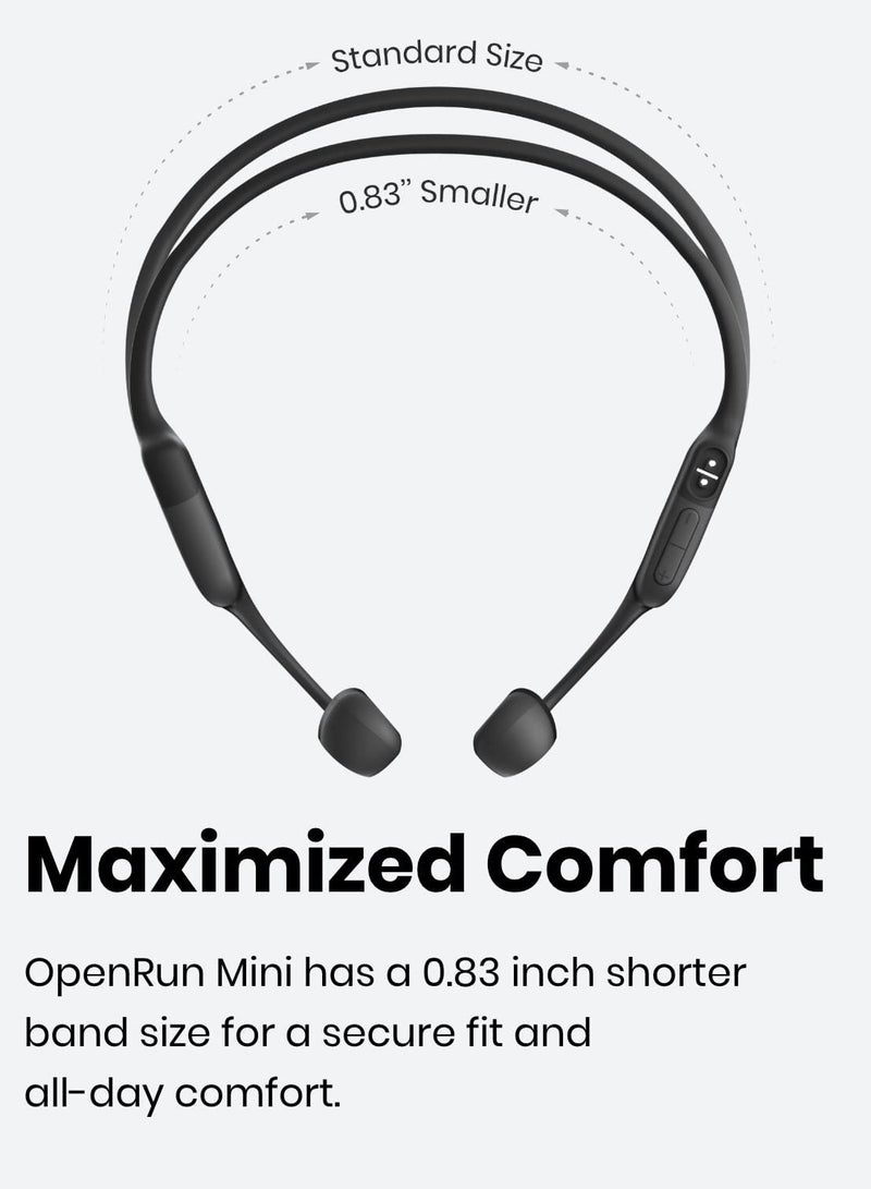 OpenRun (Mini) Sports Headphones For Workout Black