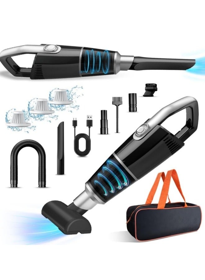 Automobile vacuum wireless vacuum cleaner-9000Pa high-power portable vacuum vacuum cleaner, used for deep cleaning, small vacuum vacuum cleaner, for car/office/home/travel