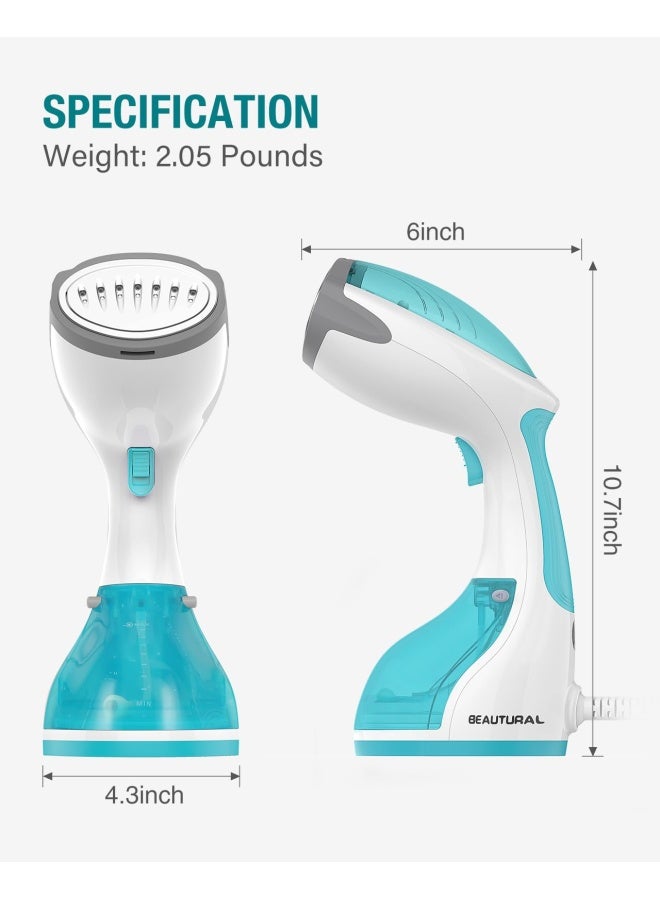 Handheld Garment Steamer with Removable Water Tank 1200W 260ml Tank