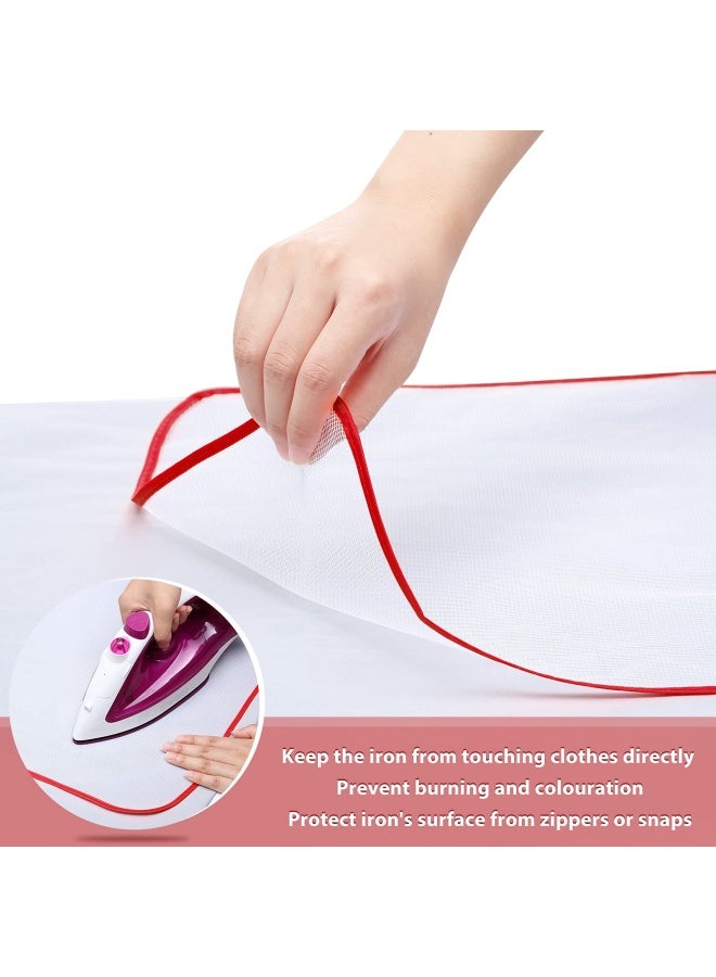 Protective Ironing Scorch Mesh Cloth Scorch Saving Ironing Protector Pressing Cloth Pad For Easy Ironing And Protection 4 Pieces