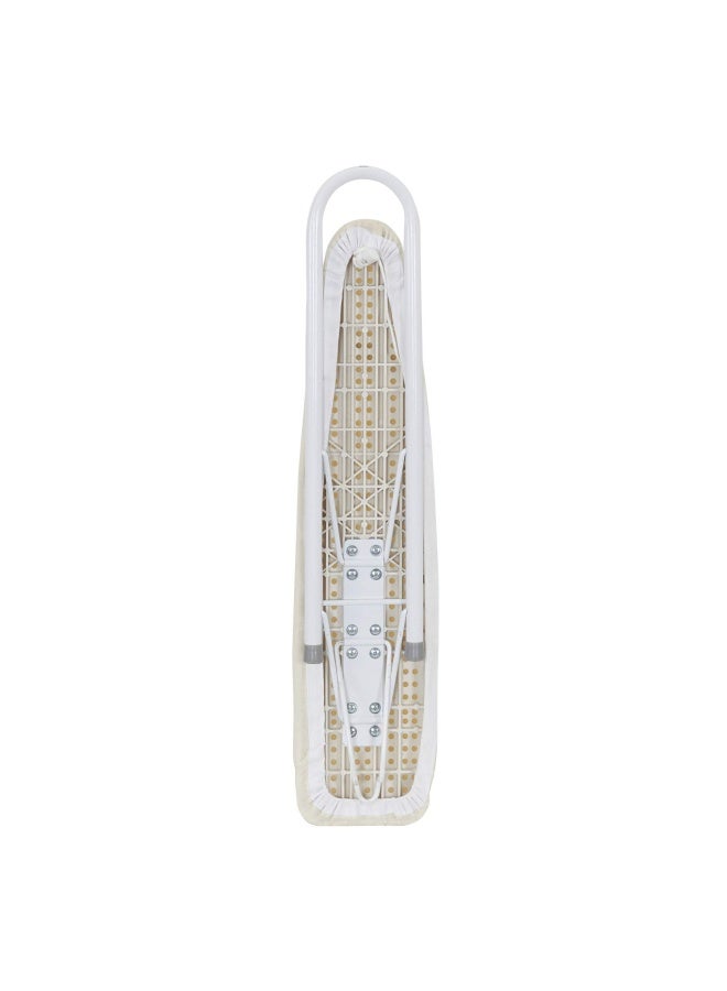 Basic Sleeve Mini Ironing Board  Natural Cover And White Finish  4.5 X 20 Ironing Surface