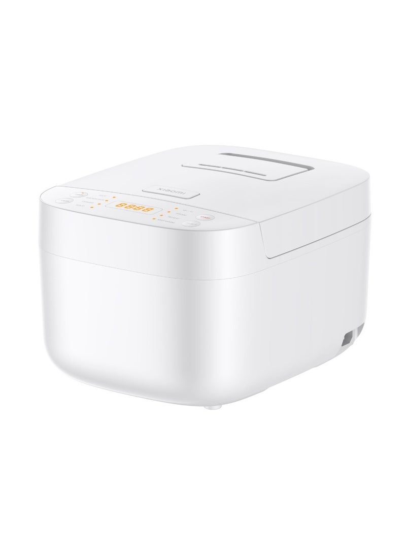 Smart Multifunctional Rice Cooker | 1L Rice Capacity | 3L Water Capacity | Mi Home App control | 3 L 675 W MFB120A-1 | BHR7925UK White