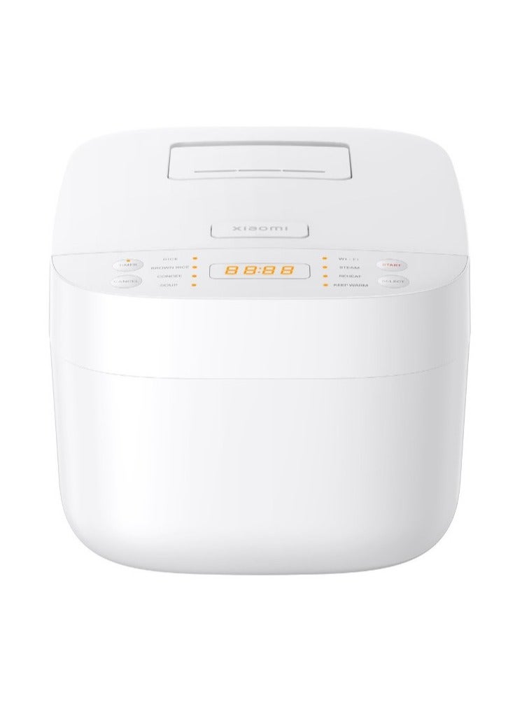 Smart Multifunctional Rice Cooker | 1L Rice Capacity | 3L Water Capacity | Mi Home App control | 3 L 675 W MFB120A-1 | BHR7925UK White