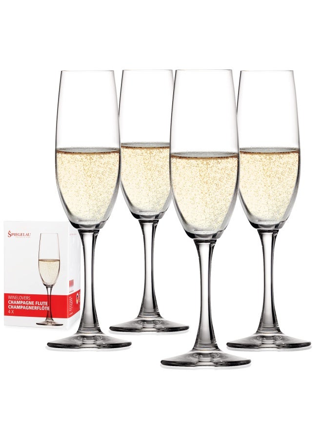 Spiegelau Winelovers Champagne Flutes  Set Of 4