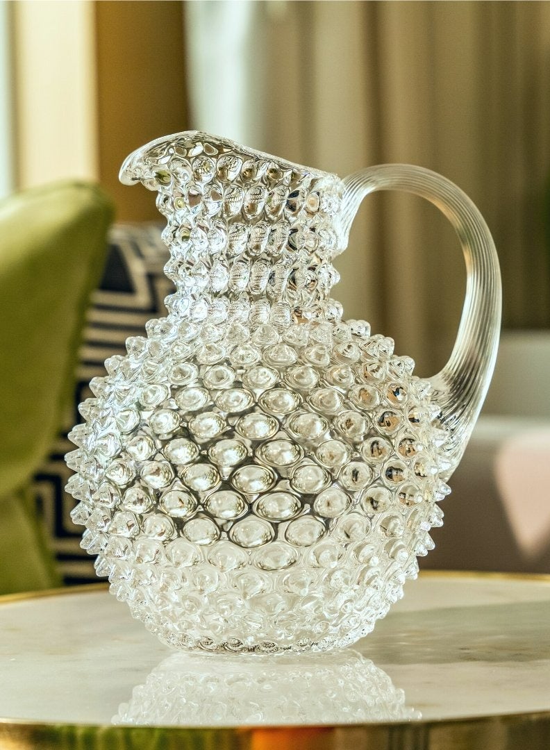 Crystal Hand-blown Water Jug - Timeless Elegance