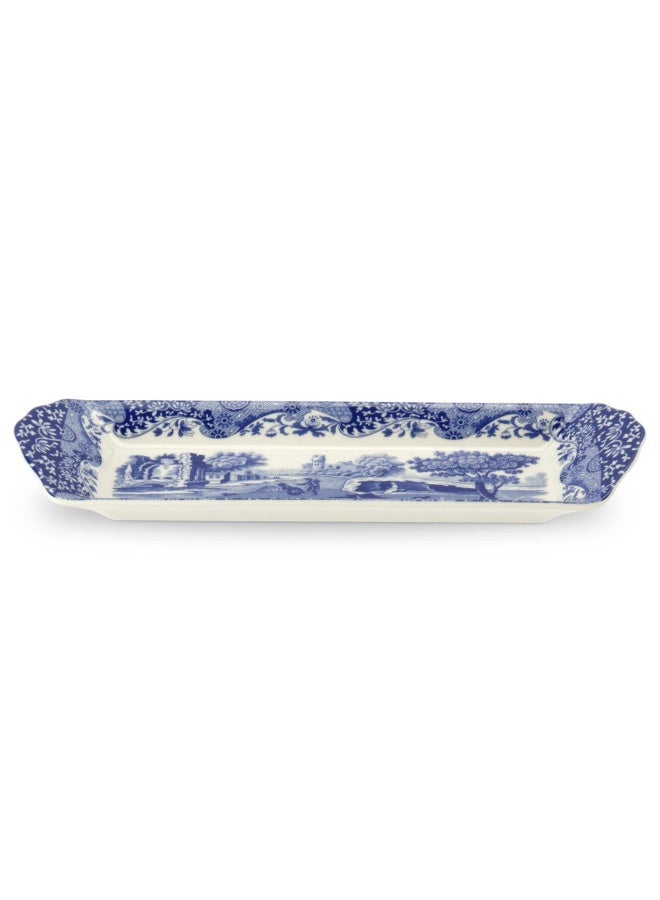 Portmeirion Home And Gifts Small Tray  Blue And White