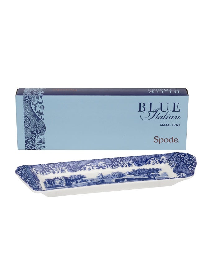 Portmeirion Home And Gifts Small Tray  Blue And White