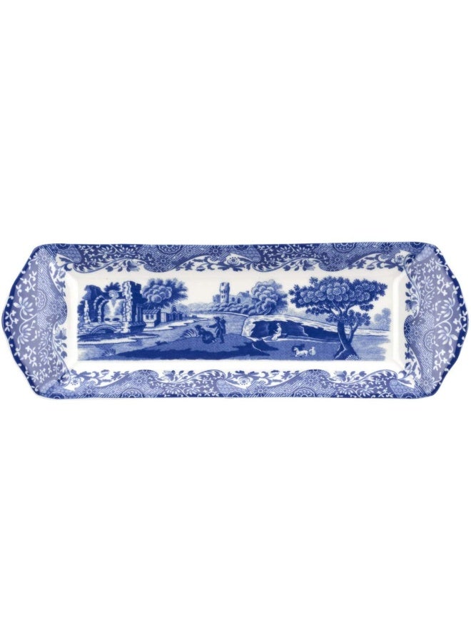Portmeirion Home And Gifts Small Tray  Blue And White