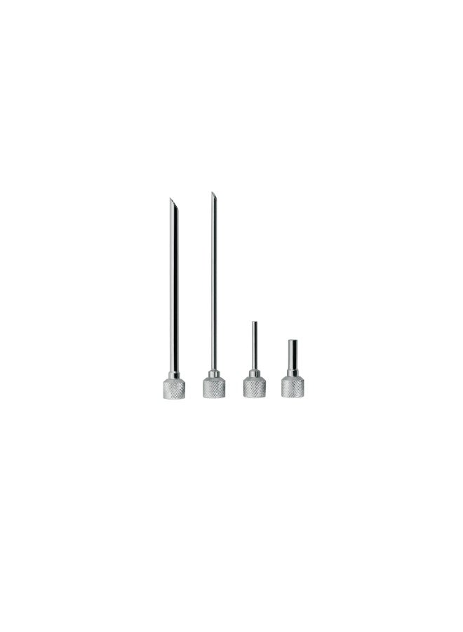 Isi Injector Tips For Isi Gourmet Whippers  Set Of 4  Stainless Steel