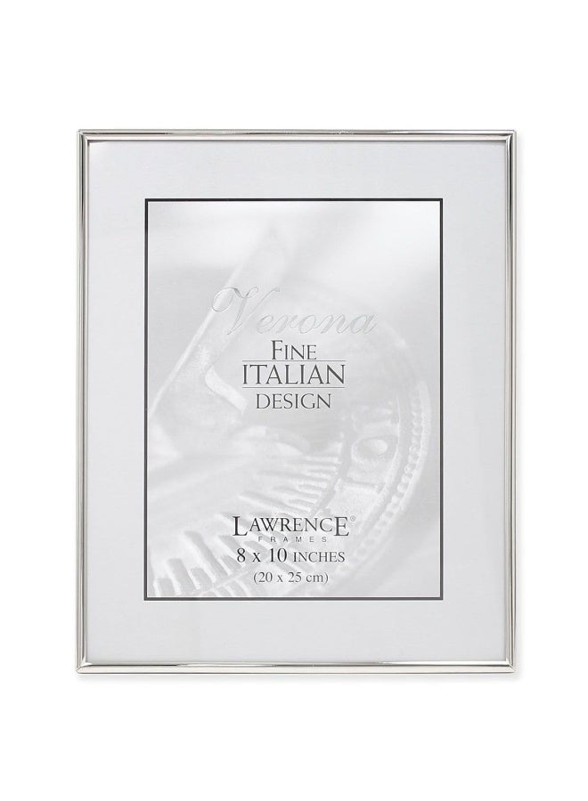 Simply Metal Picture Frame  Silver 8 By 10-Inch 650080