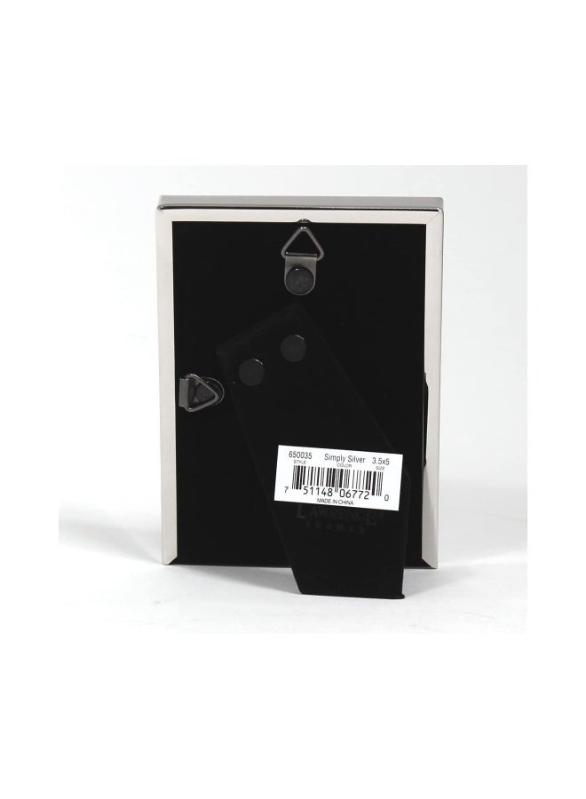 Lawrence Frames Simply Metal Picture Frame Silver 35x5