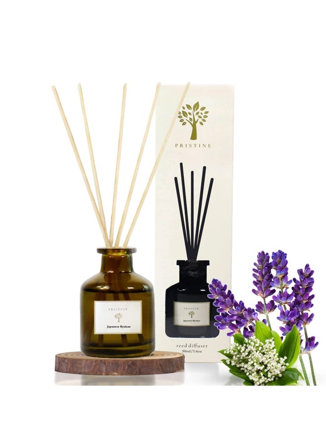 Japanese Ryokan/Inspired By Shangri La Hotel Reed Diffuser For Home Fresh Lavender Moroccan Amber Reed Diffuser Set Oil Diffuser And Reed Diffuser Sticks Home And Office Decor Fragrance Gi Feet