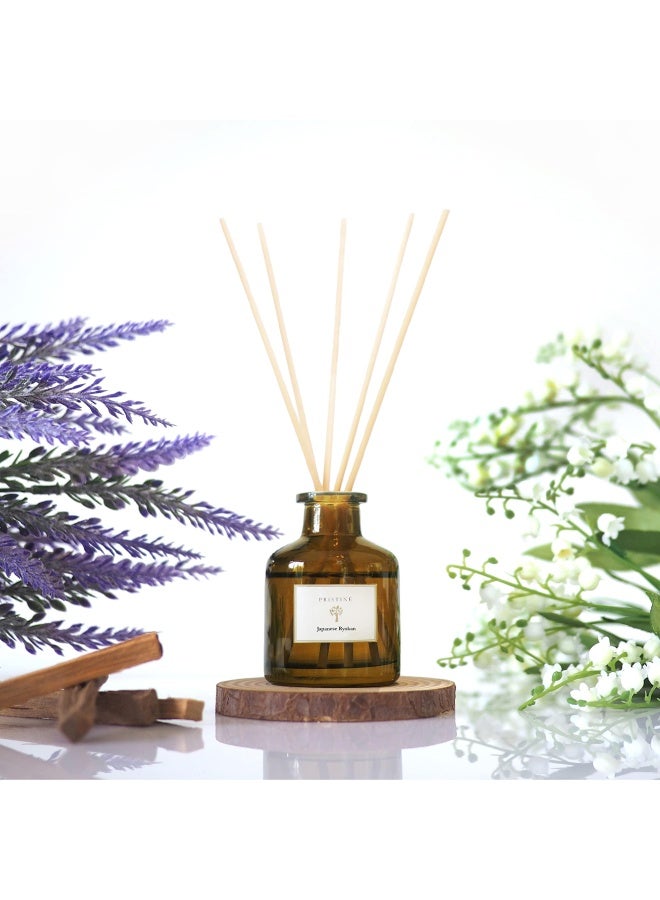 Japanese Ryokan/Inspired By Shangri La Hotel Reed Diffuser For Home Fresh Lavender Moroccan Amber Reed Diffuser Set Oil Diffuser And Reed Diffuser Sticks Home And Office Decor Fragrance Gi Feet