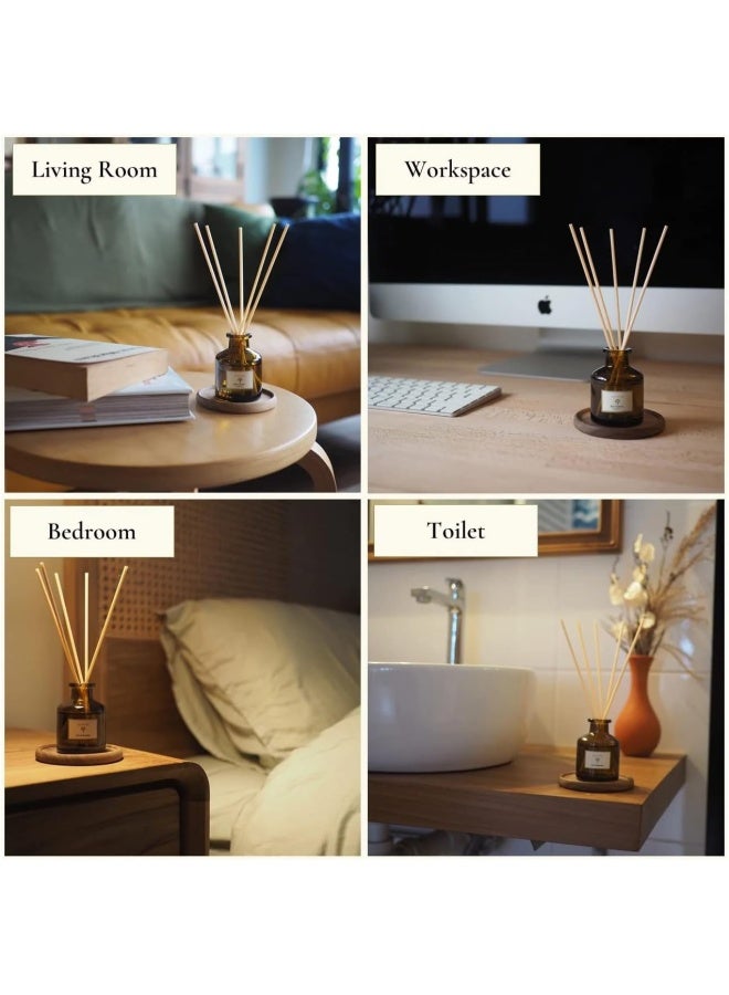 Japanese Ryokan/Inspired By Shangri La Hotel Reed Diffuser For Home Fresh Lavender Moroccan Amber Reed Diffuser Set Oil Diffuser And Reed Diffuser Sticks Home And Office Decor Fragrance Gi Feet