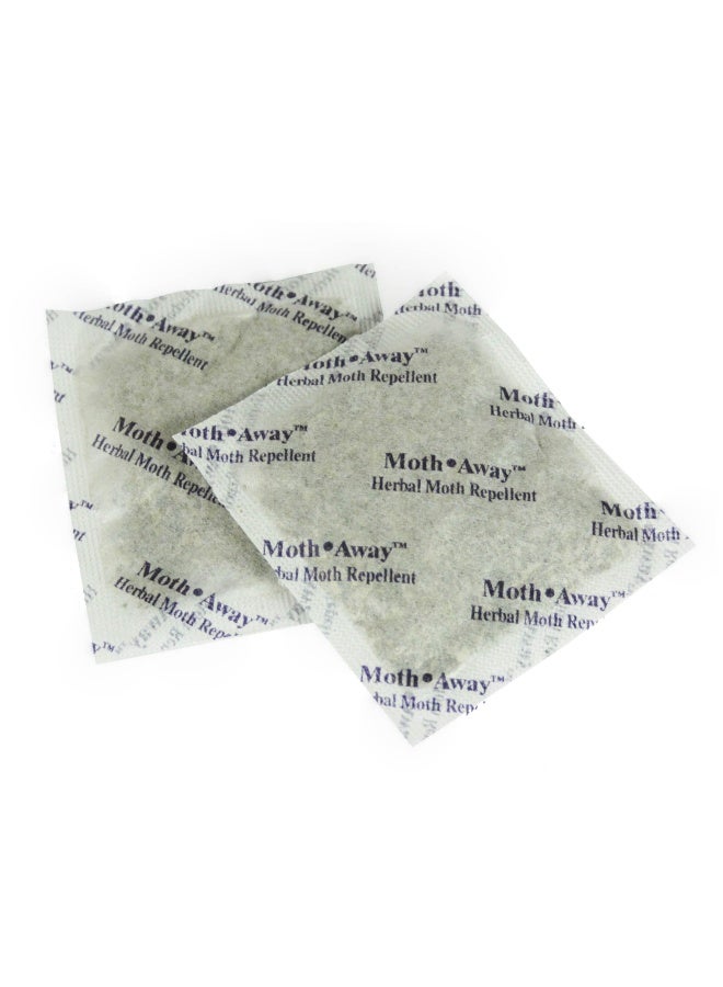 Richards Homewares Moth Away Sachets Nontoxic White 1 Pack Of 24 Sachets