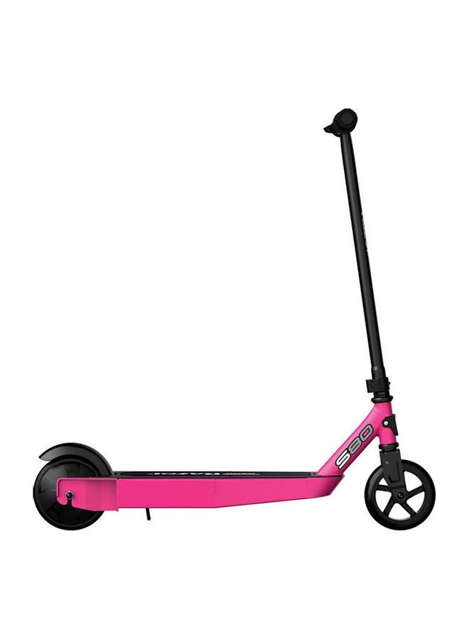 Kids Power Core S80Electric Scooter For Age 8 and Up, Power Core High-Torque Hub Motor, Up to 10 mph, All-Steel Frame Pink