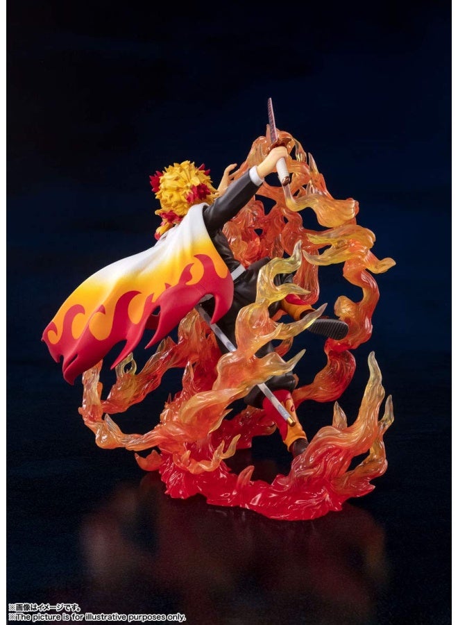 DEMON SLAYER - Kyojuro Rengoku Flame - Statuette 18cm  BAS61114