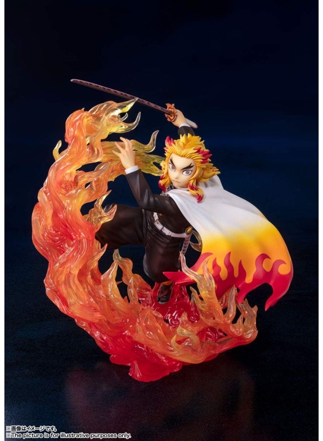 DEMON SLAYER - Kyojuro Rengoku Flame - Statuette 18cm  BAS61114