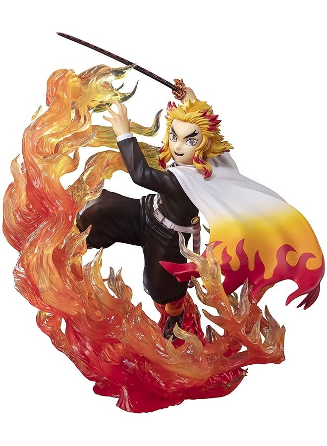 DEMON SLAYER - Kyojuro Rengoku Flame - Statuette 18cm  BAS61114