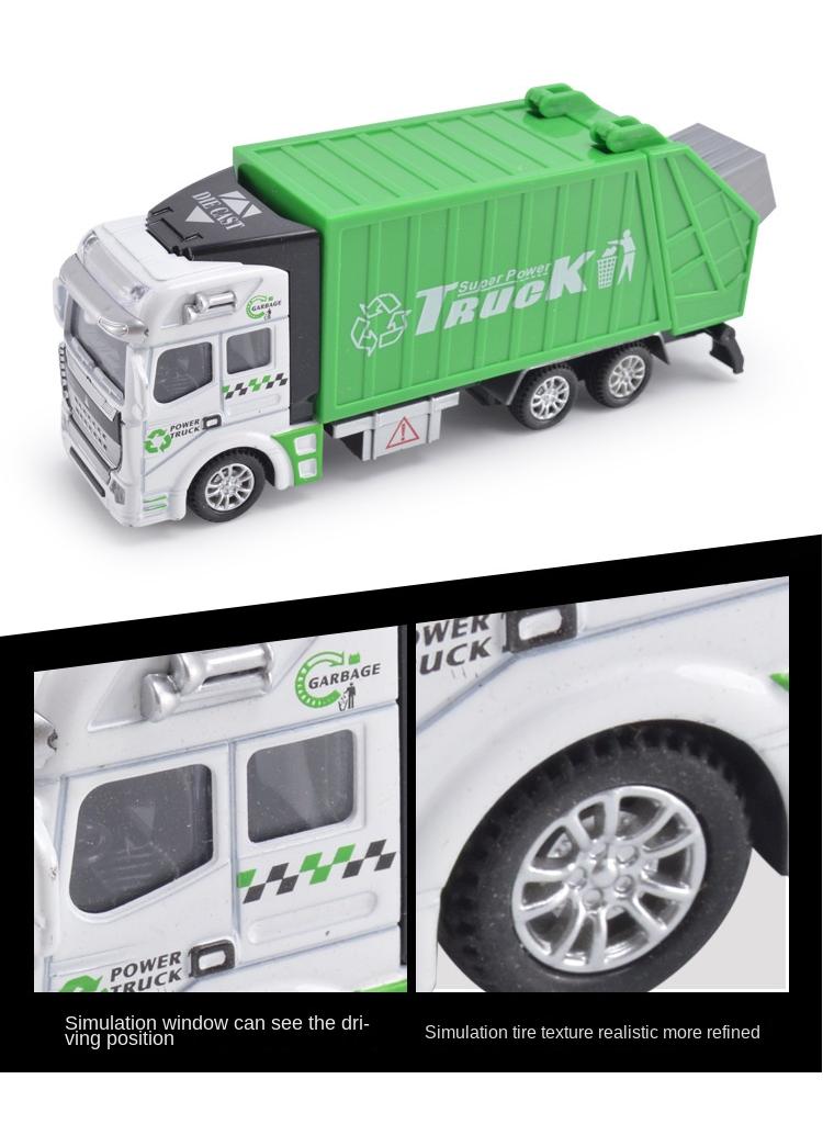 Super Power Garbage Truck Play Toys Vehicle For Kids Great Birthday Stuffers For Boys