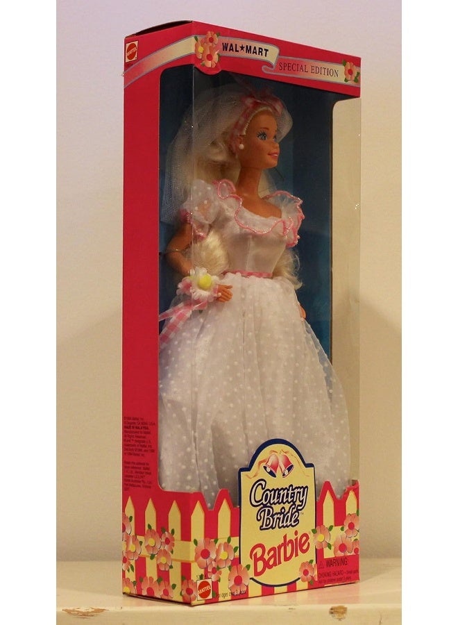 Barbie Doll Special Edition Wal-mart Country Bride 1994