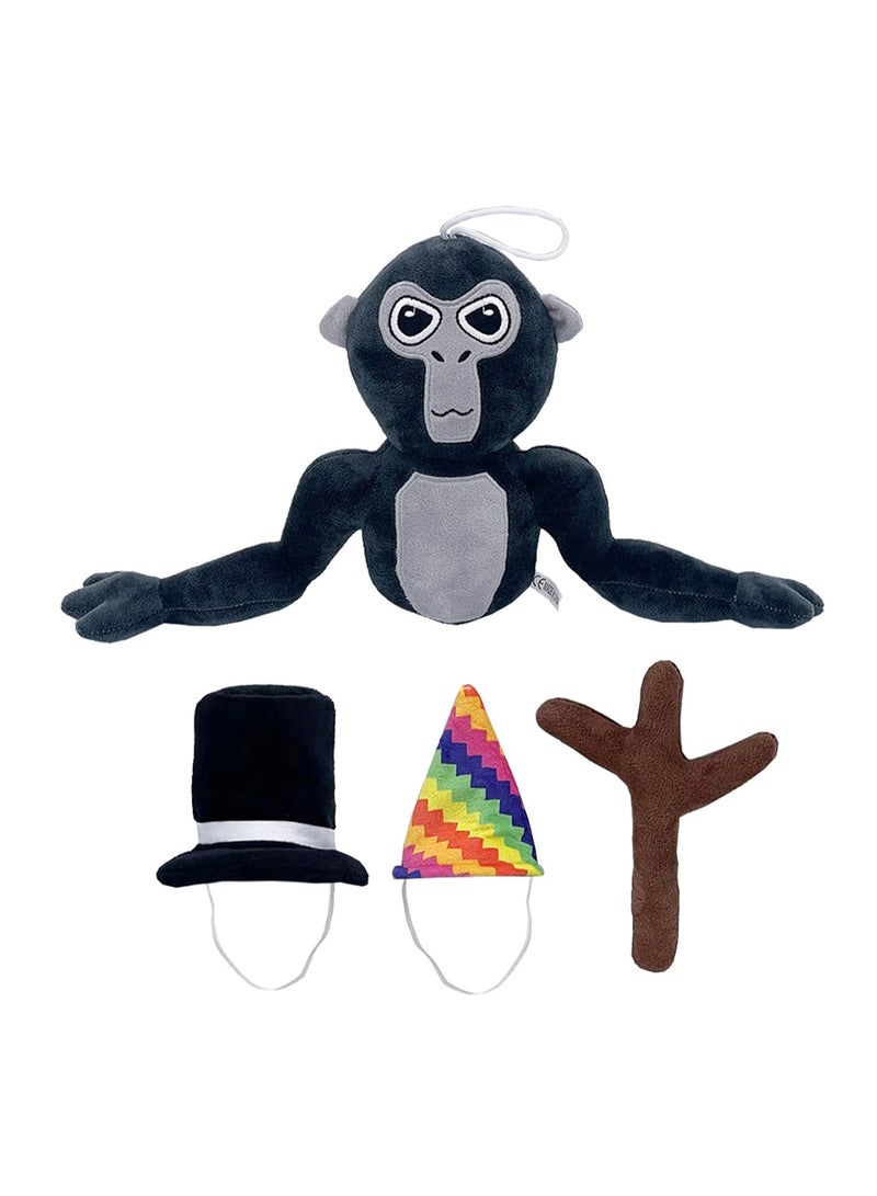 Gorilla Tag Monkey Plush Toy, Gift for Gorilla Tag Game Fans/Children