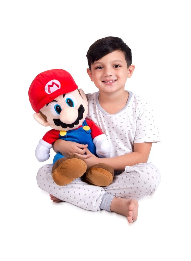 Super Mario Kids Bedding Super Soft Plush Cuddle Pillow Buddy  One Size  By Franco