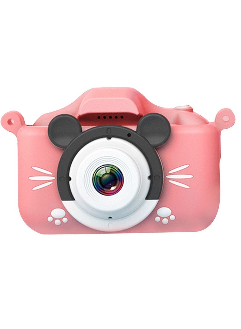 Oteeto OKC01 Kids Digital Camera With 2.0 Inch LCD Screen and 400 mAh Bttery Pink